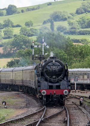 Purchase photo of 70013 OLIVER CROMWELL at Gloucestershire Warwickshire Railway