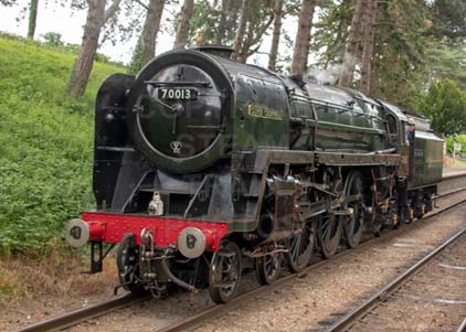 Purchase photo of 70013 OLIVER CROMWELL at Gloucestershire Warwickshire Railway