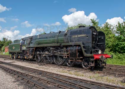 Purchase photo of 70013 OLIVER CROMWELL at Gloucestershire Warwickshire Railway
