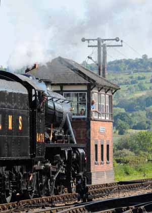 Purchase photo of The Signal Box at Gloucestershire Warwickshire Railway