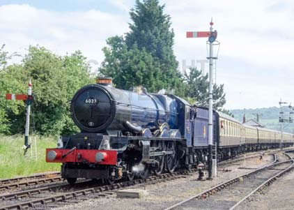 Purchase photo of 6023 KING EDWARD II at Gloucestershire Warwickshire Railway