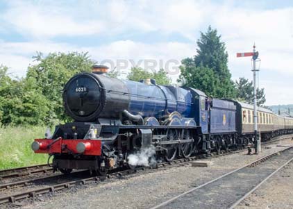 Purchase photo of 6023 KING EDWARD II at Gloucestershire Warwickshire Railway