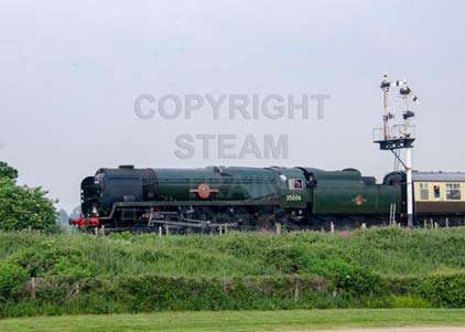 Purchase photo of 35006 PENINSULAR & ORIENTAL S. N. Co. at Gloucestershire Warwickshire Railway