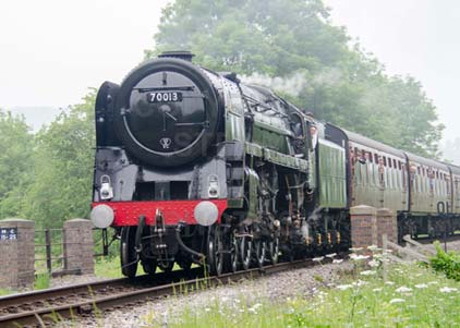 Purchase photo of 70013 OLIVER CROMWELL at Gloucestershire Warwickshire Railway