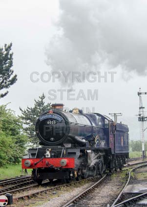 Purchase photo of 6023 KING EDWARD II at Gloucestershire Warwickshire Railway