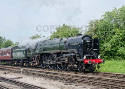 Purchase photo of 70013 OLIVER CROMWELL at Gloucestershire Warwickshire Railway