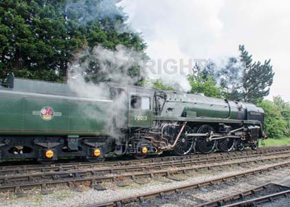 Purchase photo of 70013 OLIVER CROMWELL at Gloucestershire Warwickshire Railway