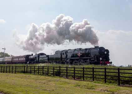 Purchase photo of 35006 PENINSULAR & ORIENTAL S. N. Co. &  2807 2800 at Gloucestershire Warwickshire Railway