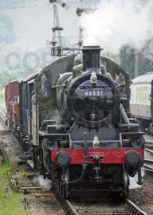 Purchase posters of 46521 Ivatt Class2 2-6-0
