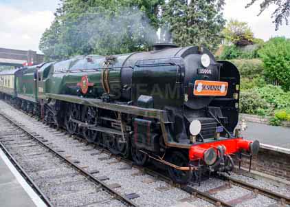 Purchase photo of 35006 PENINSULAR & ORIENTAL S. N. Co. at Gloucestershire Warwickshire Railway