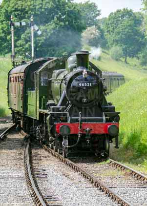 Purchase photo of 46521 Ivatt Class2 2-6-0 at Gloucestershire Warwickshire Railway