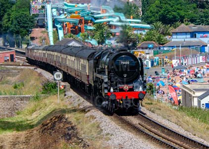 Purchase photo of 70000 BRITANNIA at Goodrington