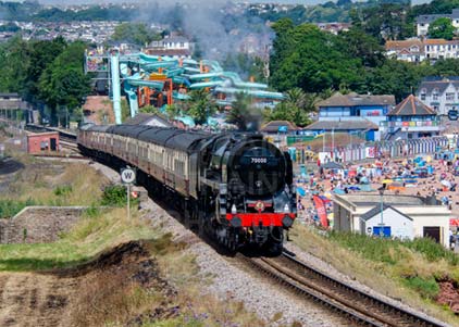 Purchase photo of 70000 BRITANNIA at Goodrington