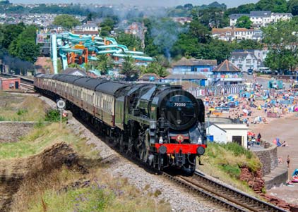 Purchase photo of 70000 BRITANNIA at Goodrington