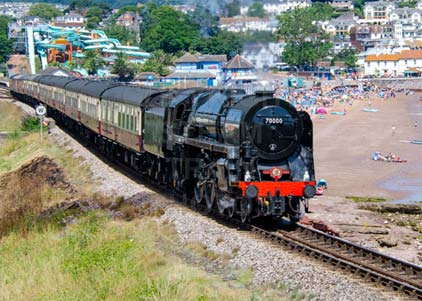 Purchase photo of 70000 BRITANNIA at Goodrington