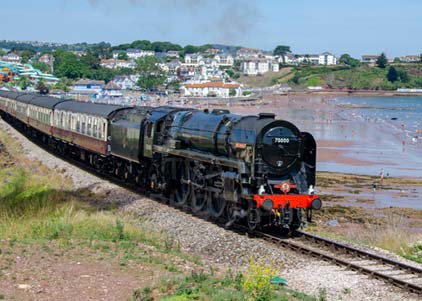 Purchase photo of 70000 BRITANNIA at Goodrington