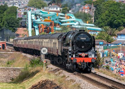 Purchase photo of 70000 BRITANNIA at Goodrington