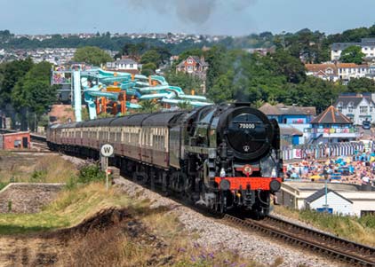 Purchase photo of 70000 BRITANNIA at Goodrington