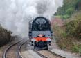 Photograph of DUKE OF GLOUCESTER - 71000 DUKE OF GLOUCESTER at Hungerford on 04/12/25