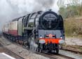 Photograph of DUKE OF GLOUCESTER - 71000 DUKE OF GLOUCESTER at Hungerford on 04/12/25