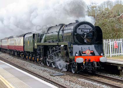 Purchase photo of 71000 DUKE OF GLOUCESTER at Hungerford
