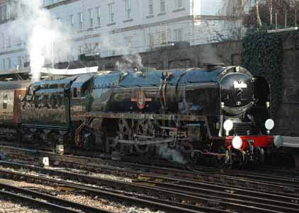 Purchase photo of 35028 CLAN LINE at London - Victoria