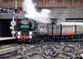 Photograph of CLAN LINE - 35028 CLAN LINE at London - Victoria on 28/06/14