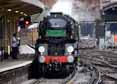 Photograph of CLAN LINE - 35028 CLAN LINE at London - Victoria on 28/06/14