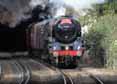 Photograph of OLIVER CROMWELL - 70013 OLIVER CROMWELL at London - West Brompton on 02/11/13