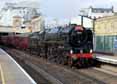 Photograph of OLIVER CROMWELL - 70013 OLIVER CROMWELL at London - West Brompton on 02/11/13