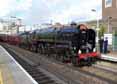 Photograph of OLIVER CROMWELL - 70013 OLIVER CROMWELL at London - West Brompton on 02/11/13