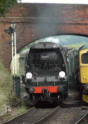 Purchase photo of 34007 WADEBRIDGE at Mid Hants Railway