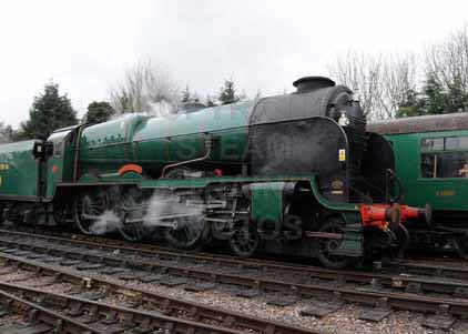 Purchase photo of 850 LORD NELSON at Mid Hants Railway