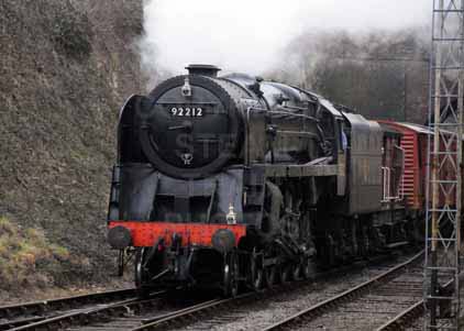 Purchase photo of 92212 9F at Mid Hants Railway