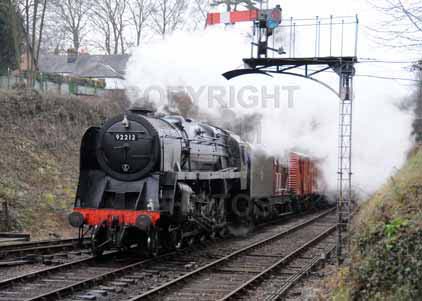 Purchase photo of 92212 9F at Mid Hants Railway