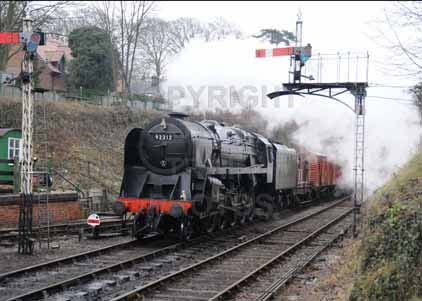 Purchase photo of 92212 9F at Mid Hants Railway