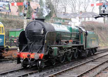 Purchase photo of 850 LORD NELSON at Mid Hants Railway