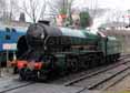 Photograph of LORD NELSON - 850 LORD NELSON at Mid Hants Railway on 07/02/10