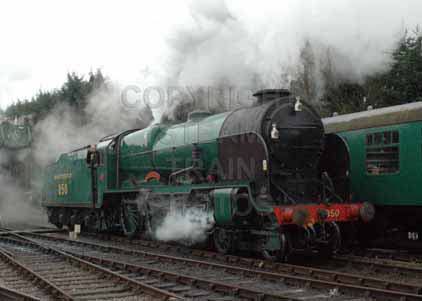 Purchase photo of 850 LORD NELSON at Mid Hants Railway