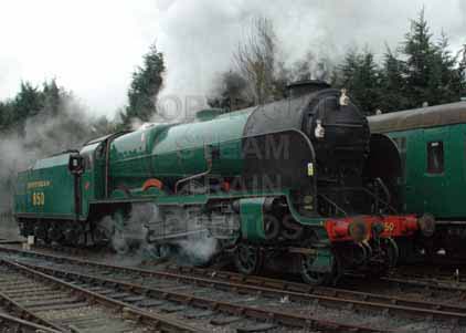 Purchase photo of 850 LORD NELSON at Mid Hants Railway