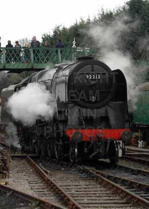 Purchase photo of 92212 9F at Mid Hants Railway