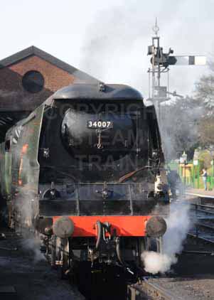 Purchase photo of 34007 WADEBRIDGE at Mid Hants Railway