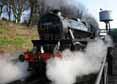 Photograph of Black Five - 45379 Black Five at Mid Hants Railway on 23/03/12