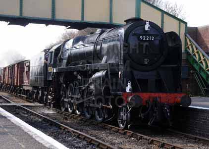Purchase photo of 92212 9F at Mid Hants Railway