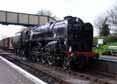 Photograph of 9F - 92212 9F at Mid Hants Railway on 23/03/12