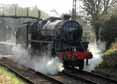Photograph of Black Five - 45379 Black Five at Mid Hants Railway on 23/03/12