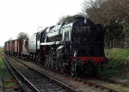 Purchase photo of 92212 9F at Mid Hants Railway