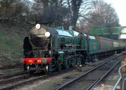 Purchase photo of 850 LORD NELSON at Mid Hants Railway