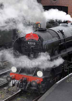 Purchase photo of 92212 9F at Mid Hants Railway