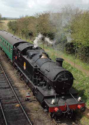 Purchase photo of 5224 Heavy Freight Tank Engine at Mid Hants Railway